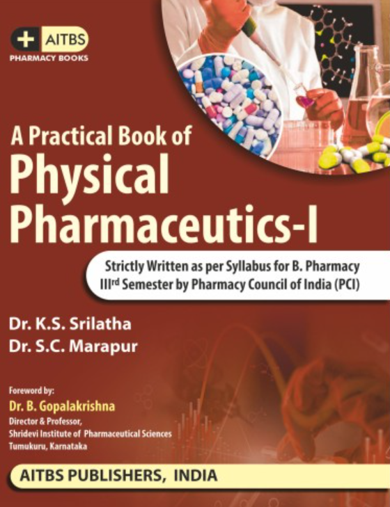 A Practical Book of Physical Pharmaceutics-1,1/Ed.